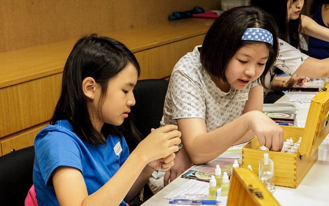practical application of Biology for Singaporean school taught via perfumery